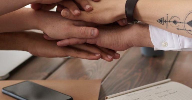 Diversity Workplace - Photo Of People Near Wooden Table