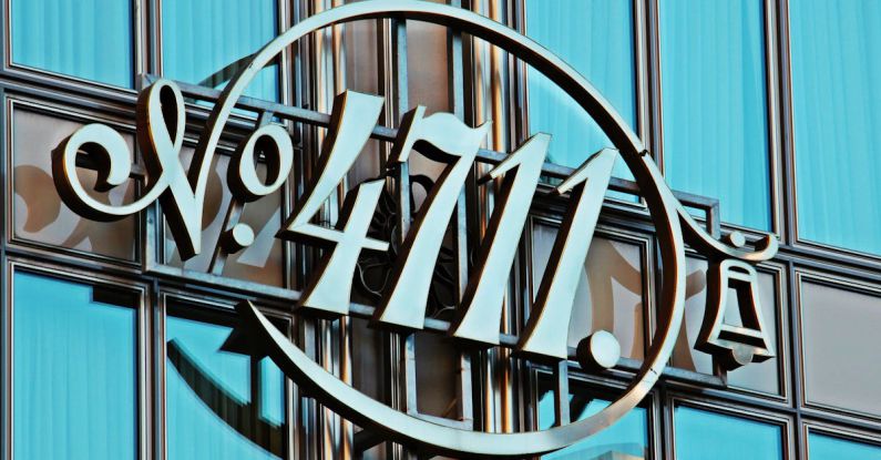 Brand Communication - Close-up of No. 4711.