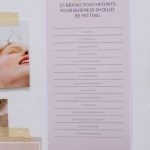 Personal Branding - Pictures of Brand Design and Color Placed on Wall