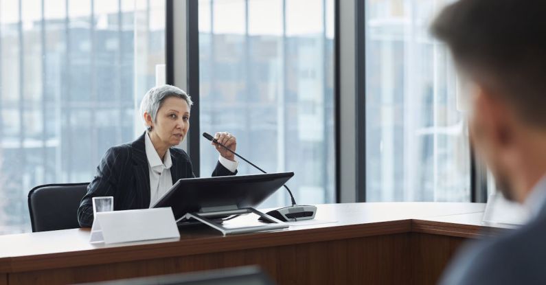 Professional Association - Professional Person talking on Microphone