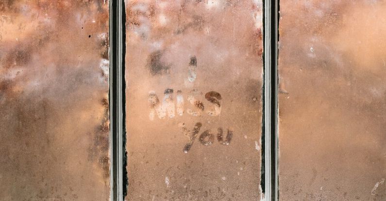 Long-term Relationship - Black Metal Framed Glass Window